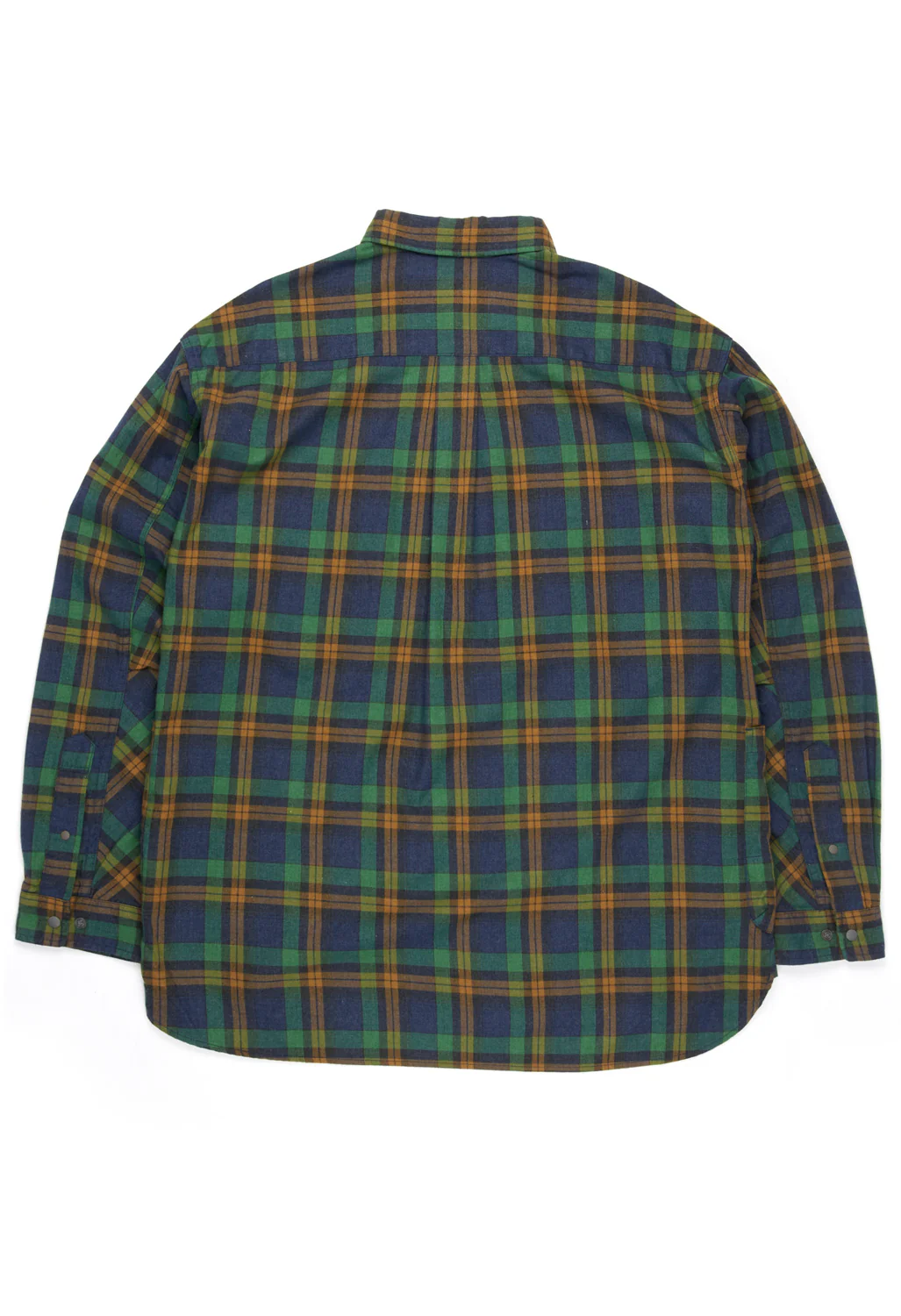 Nanga Men's Fade Plaid Camp Shirt - Yellow - Image 2