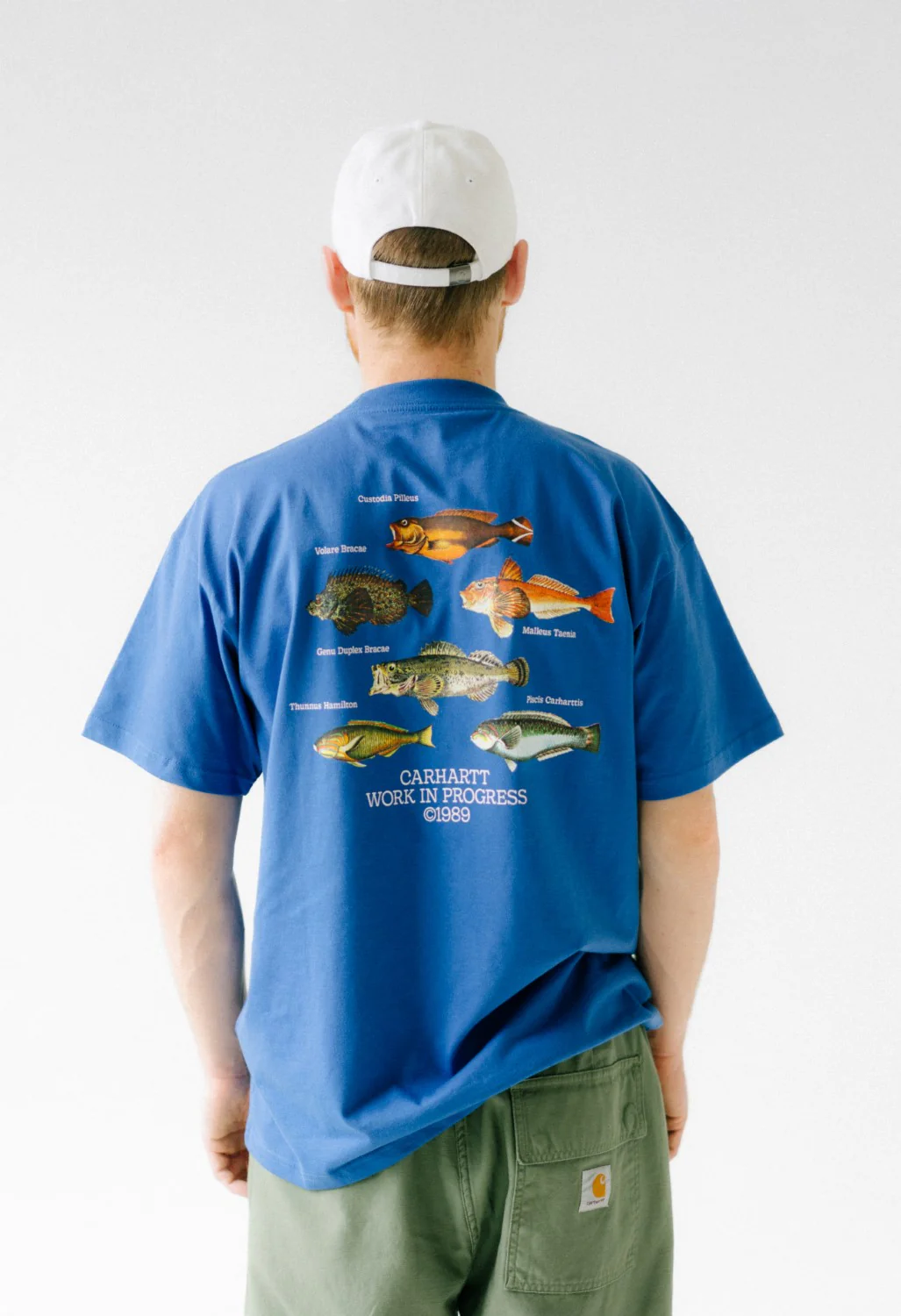 Carhartt WIP Men's Fish T-Shirt - Acapulco - Image 5