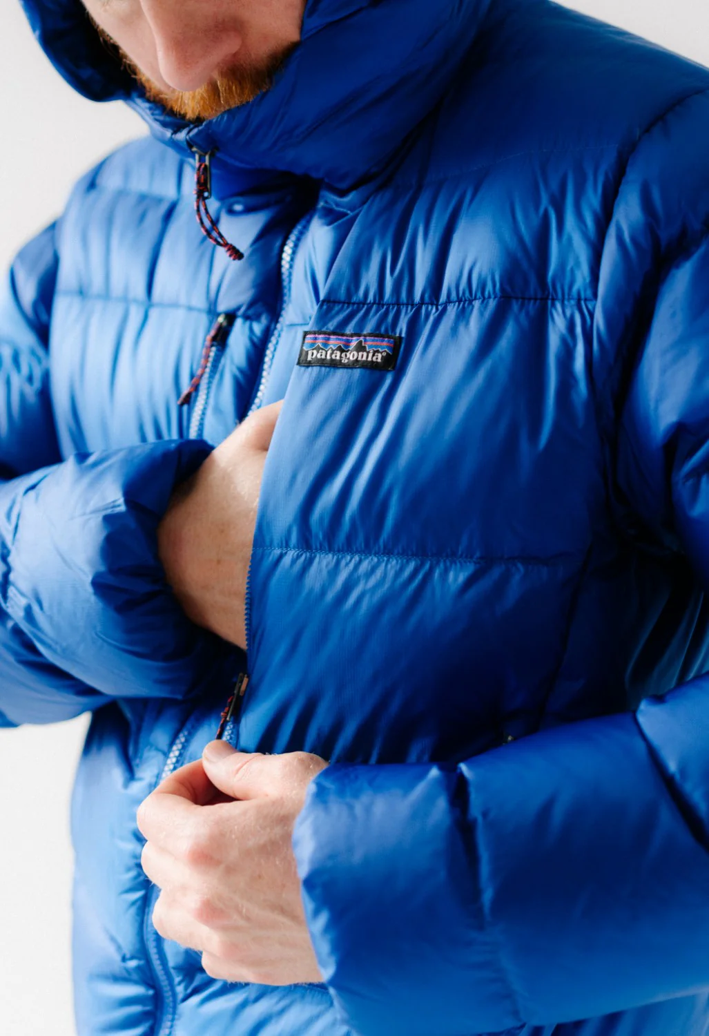 Patagonia Men's Fitz Roy Down Hoody - Endless Blue - Image 10