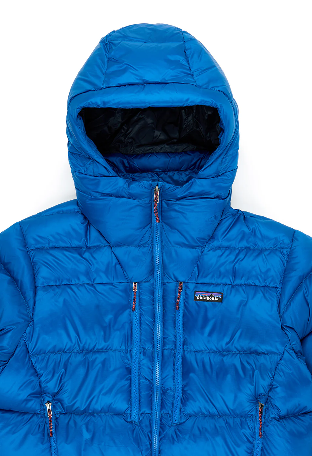 Patagonia Men's Fitz Roy Down Hoody - Endless Blue - Image 3