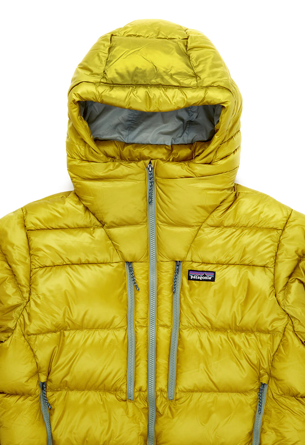 Patagonia Men's Fitz Roy Down Hoody - Shrub Green - Image 3