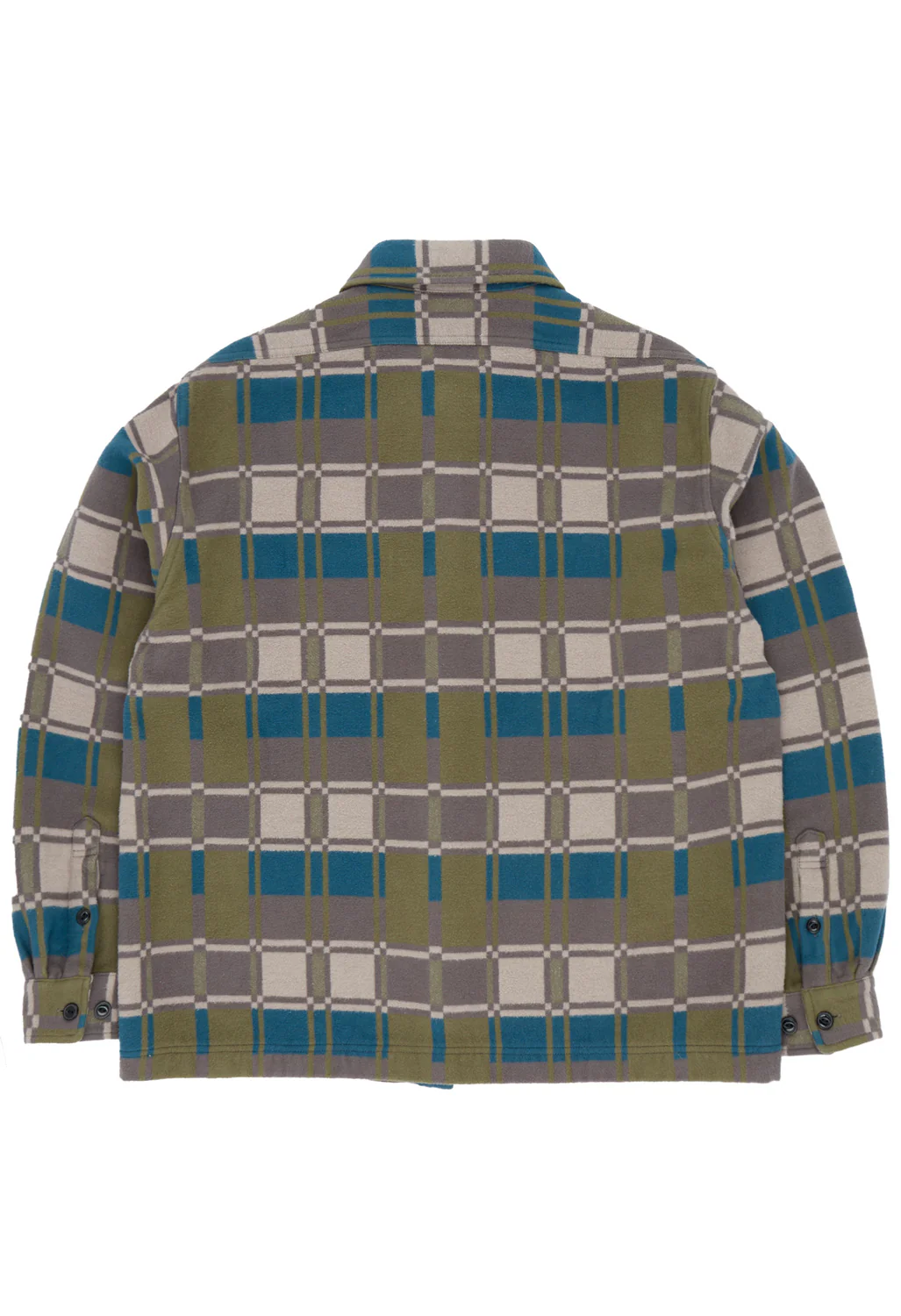 Gramicci Men's Flannel Anthony Shirt - Silver Check - Image 2