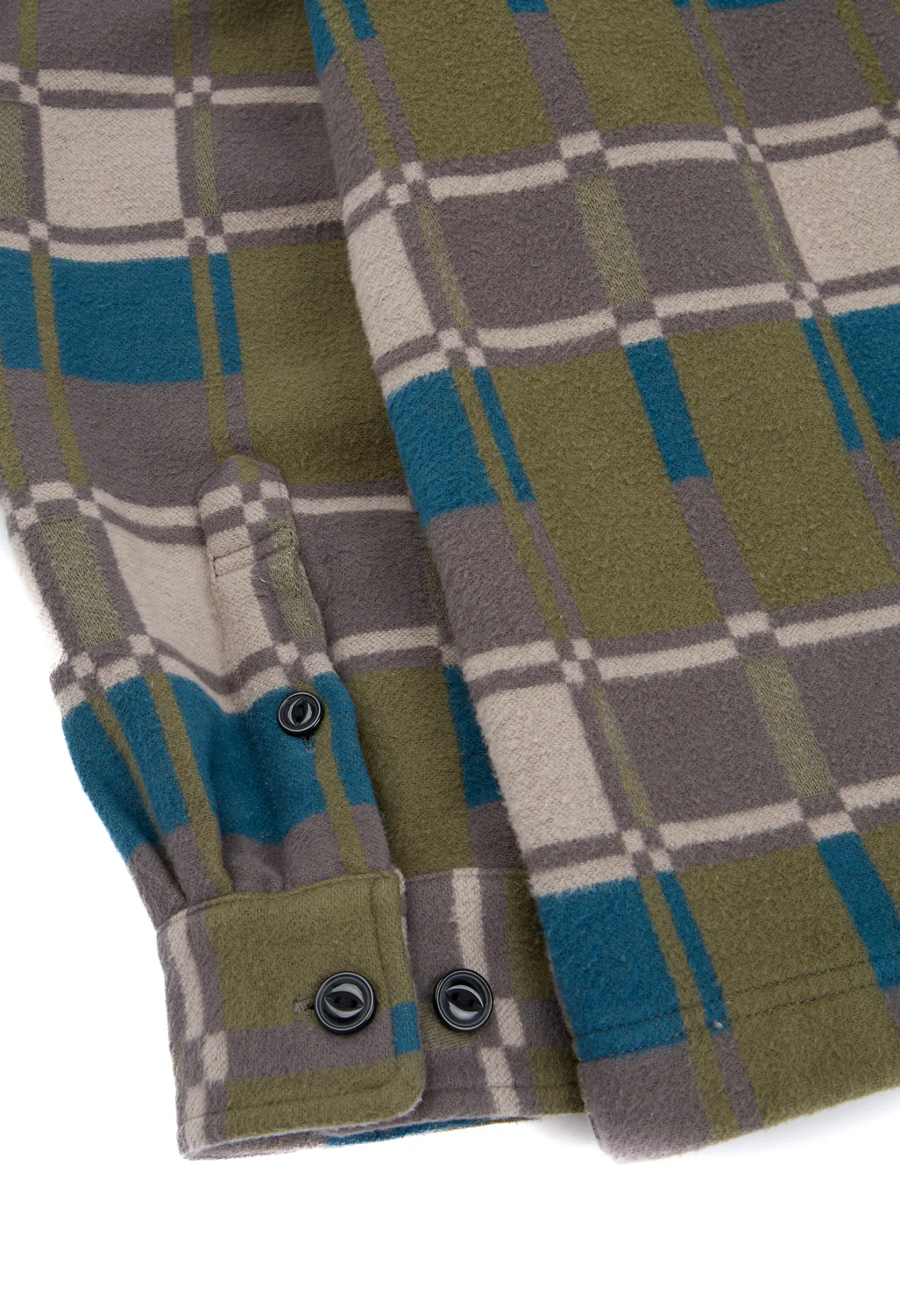 Gramicci Men's Flannel Anthony Shirt - Silver Check - Image 4