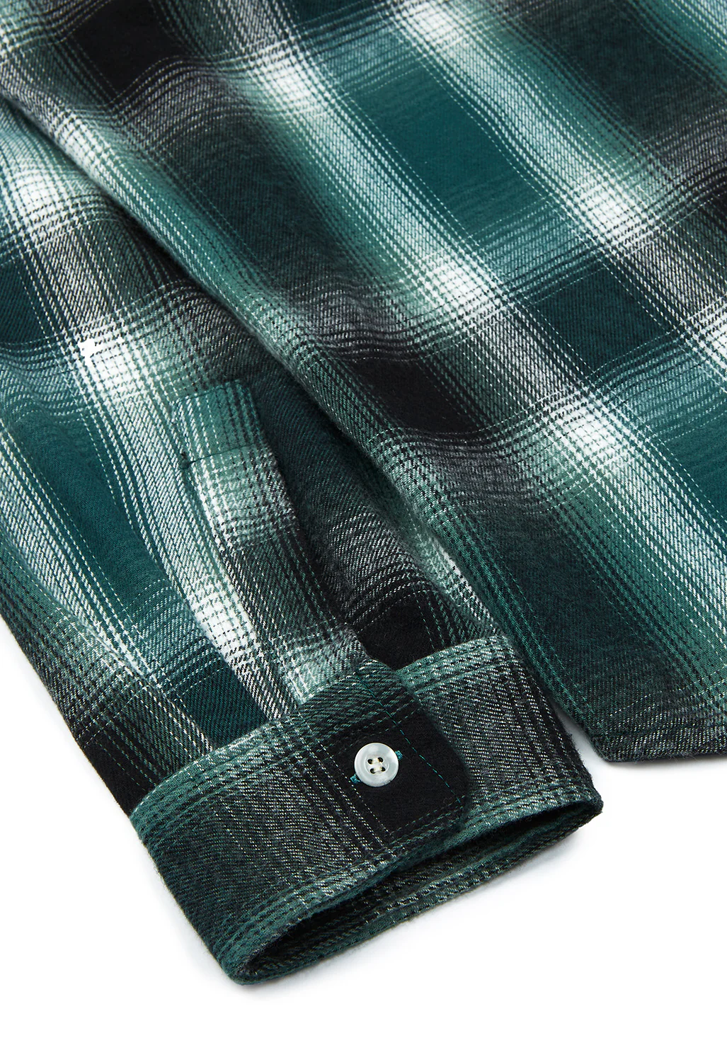 Stan Ray Men's Flannel Shirt - Pine Green Plaid - Image 4