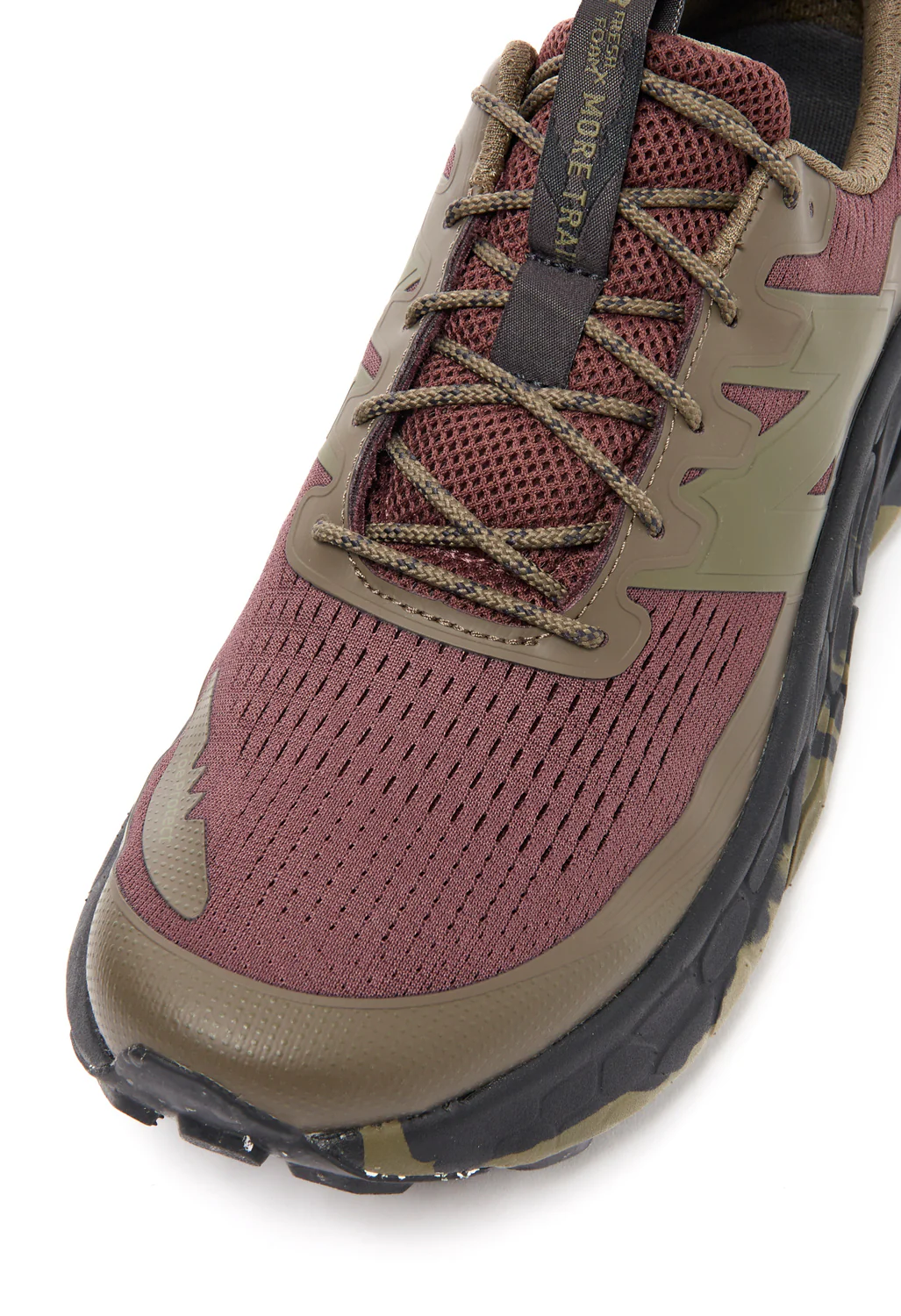 New Balance Men's Fresh Foam X More Trail V3 Trainers - Licorice / Dark Camo - Image 2