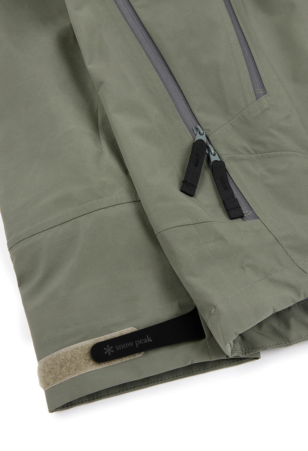 Snow Peak Men's GORE-TEX Rain Jacket - Olive - Image 6