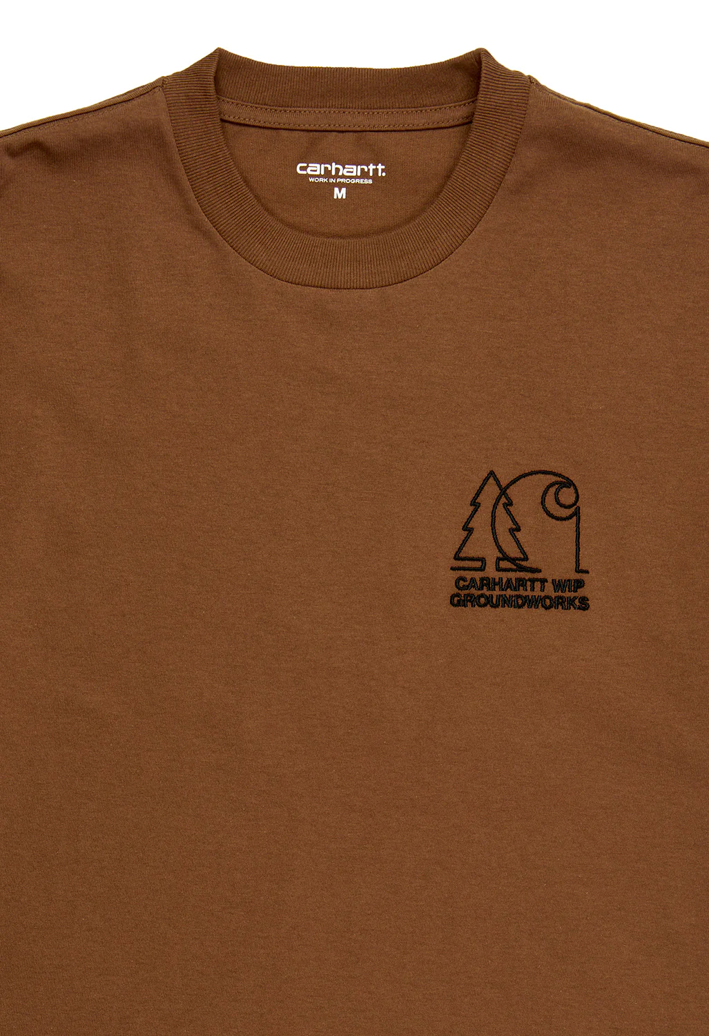 Carhartt WIP Men's Groundworks T-Shirt - Hamilton Brown - Image 3