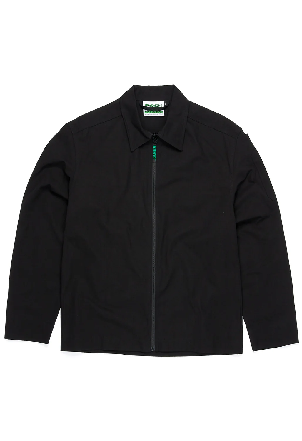 Rayon Vert Men's Guido Shirt - Golgotha Black
