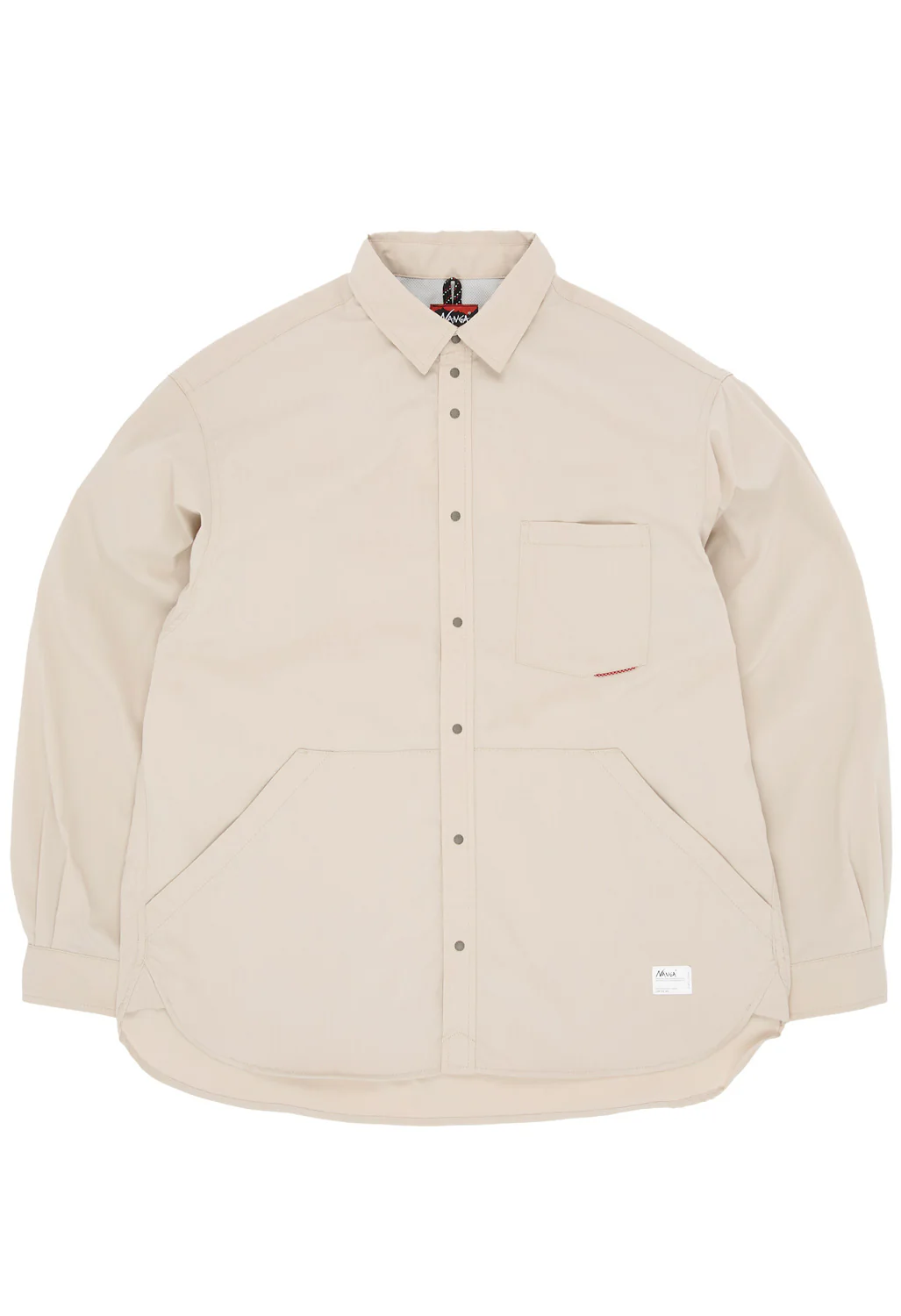 Nanga Men's Hinoc Ripstop UT Shirt - Light Grey