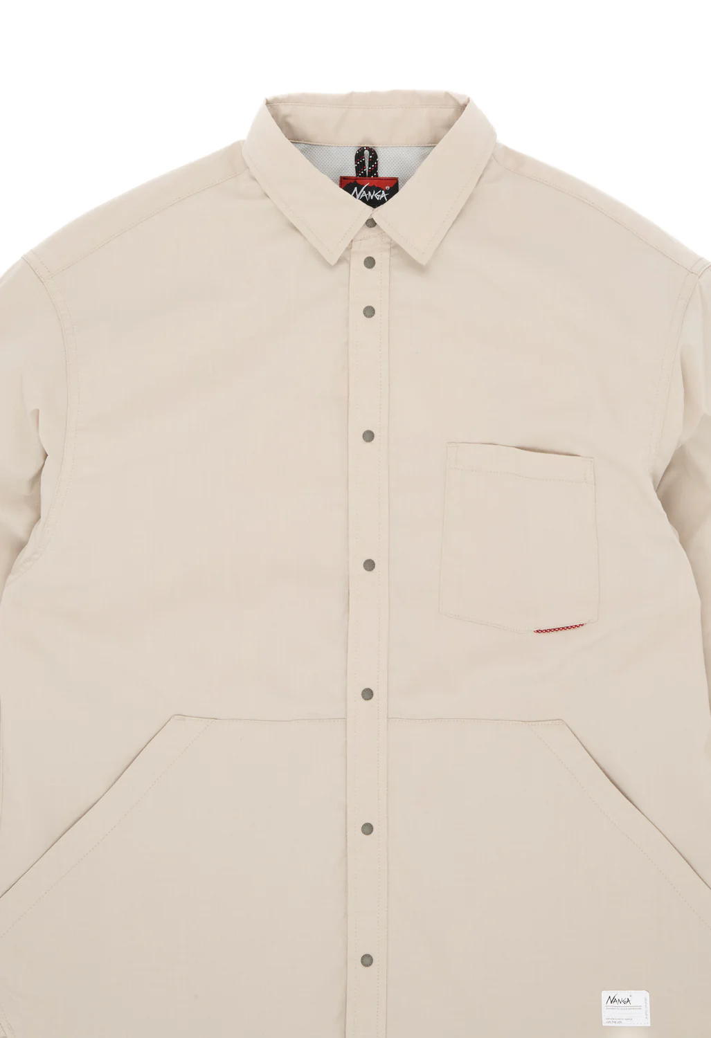 Nanga Men's Hinoc Ripstop UT Shirt - Light Grey - Image 3