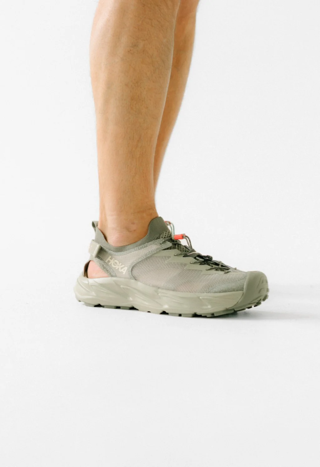 Hoka Men's Hopara 2 Sandals - Barley / Oat Milk - Image 6