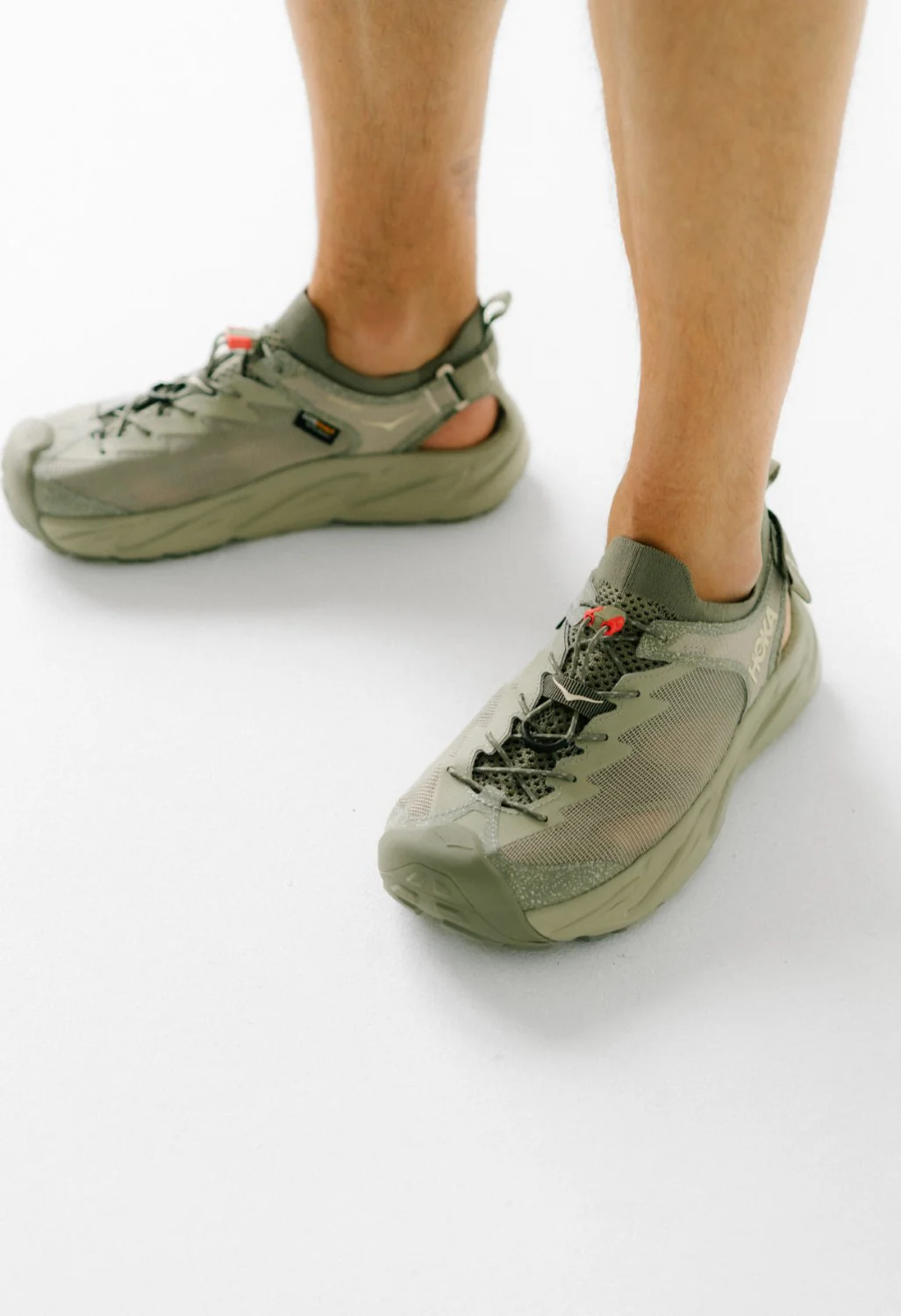 Hoka Men's Hopara 2 Sandals - Barley / Oat Milk - Image 7