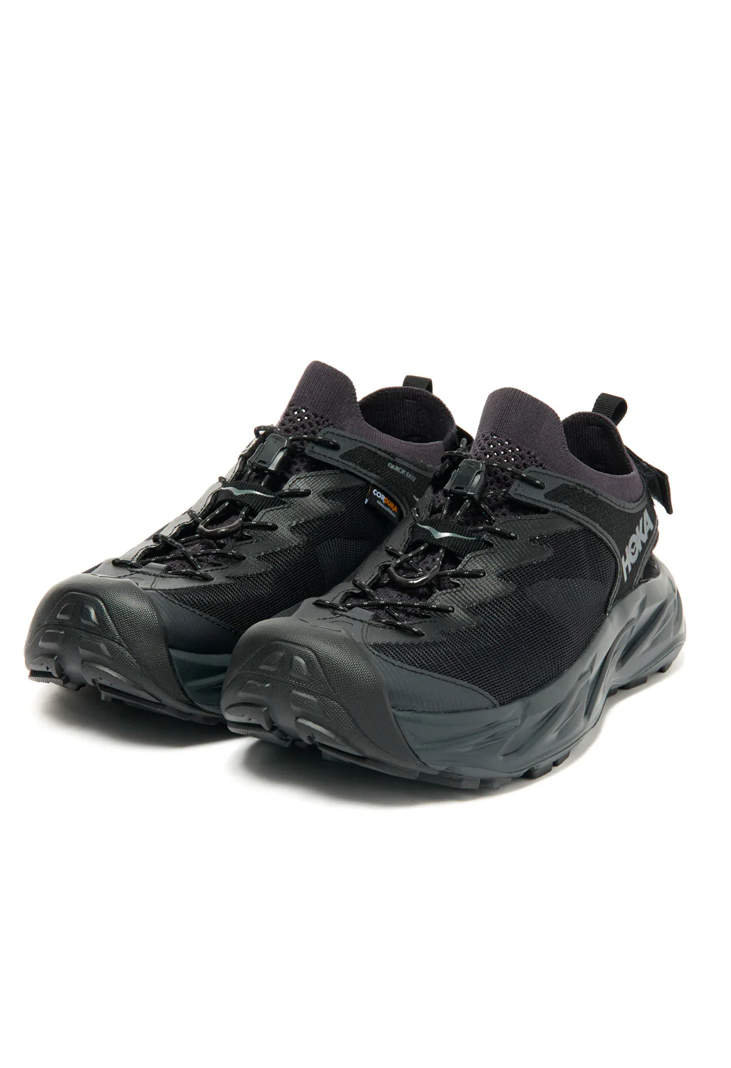 Hoka Men's Hopara 2 Sandals - Black / Black - Image 3