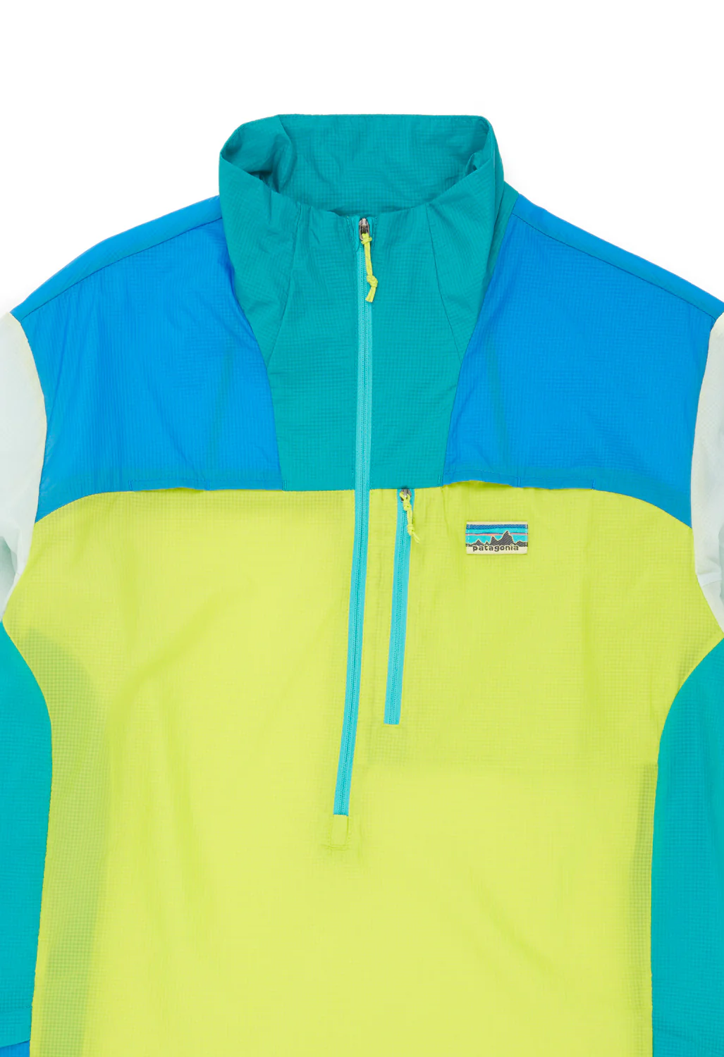 Patagonia Men's Houdini Stash 1/2 Zip Pullover - Phosphorus Green - Image 3