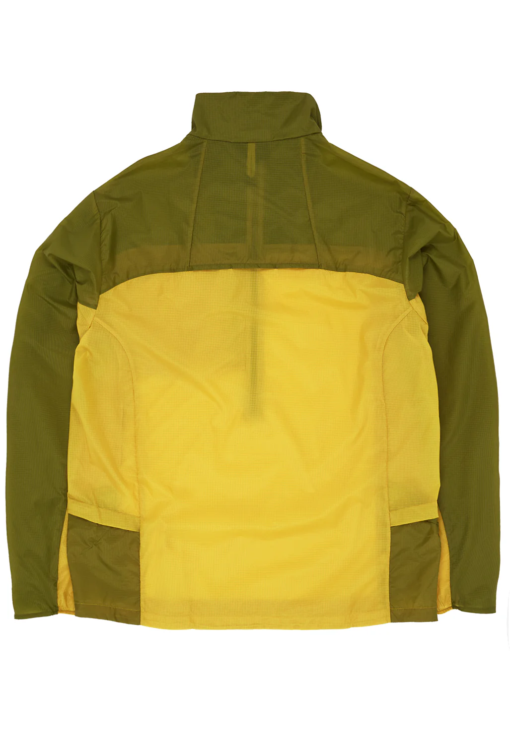 Patagonia Men's Houdini Stash Half Zip Pullover - Bundle Green / Graze Green - Image 2