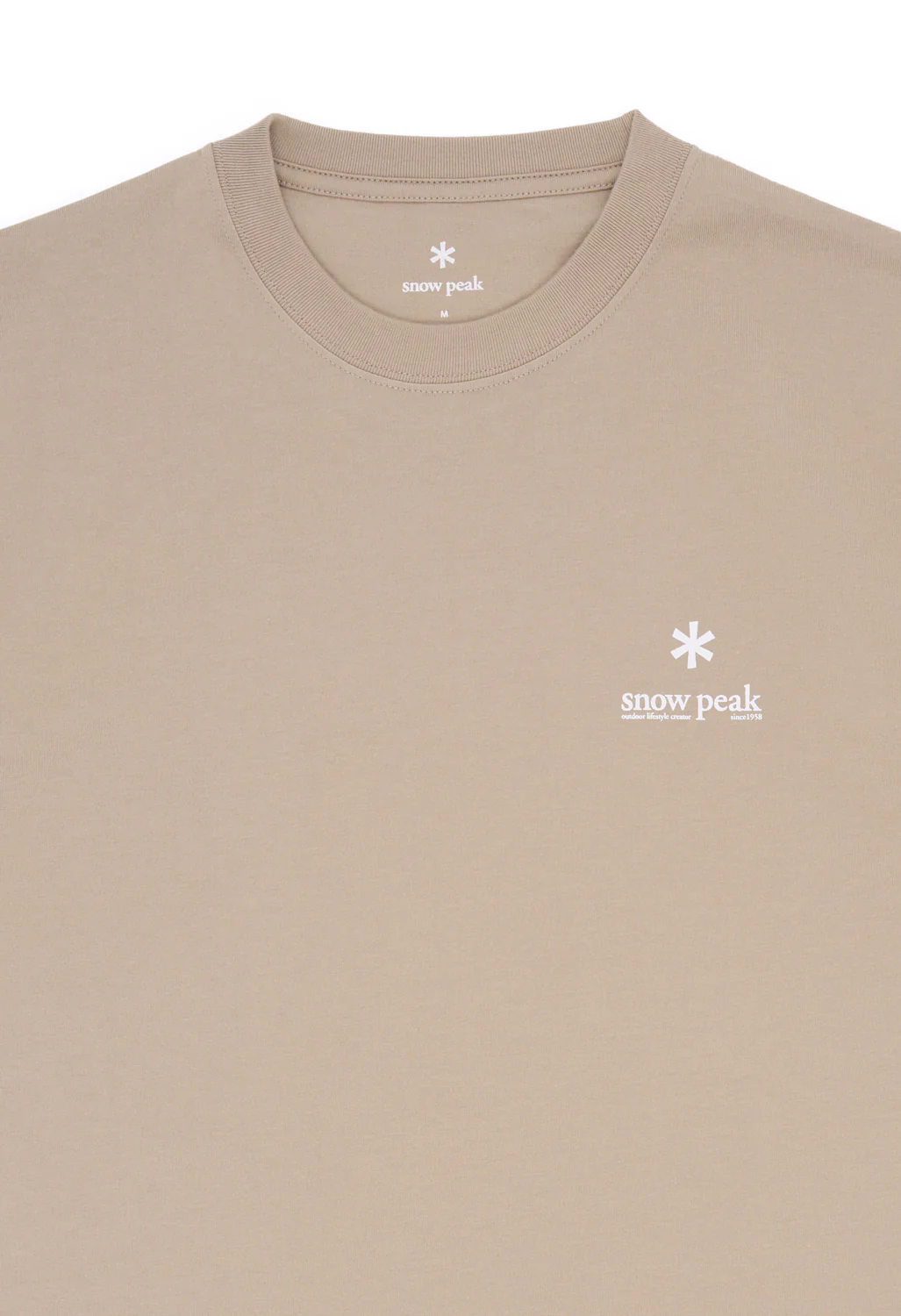 Snow Peak Men's IGT T Shirt - Beige - Image 3