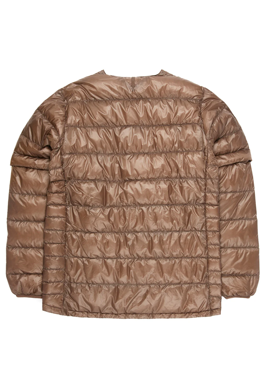 Nanga Men's Inner Down Cardigan Detachable Sleeve - Mocha - Image 2