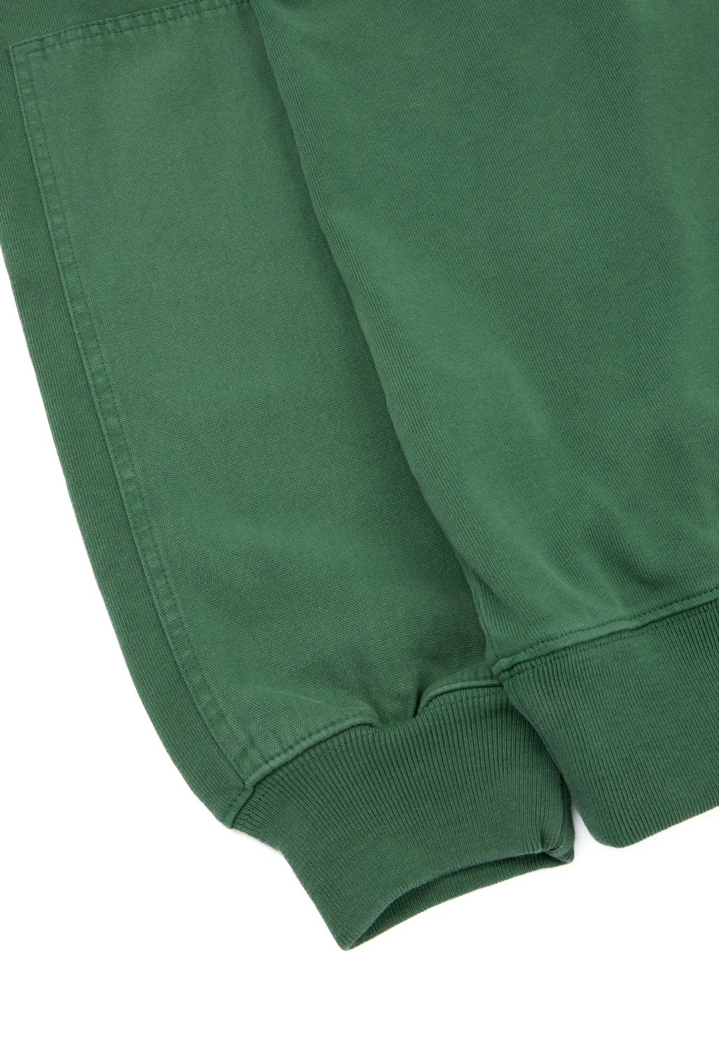 Pilgrim Surf + Supply Men's Jaar Reinforced Crew - Faded Green - Image 4