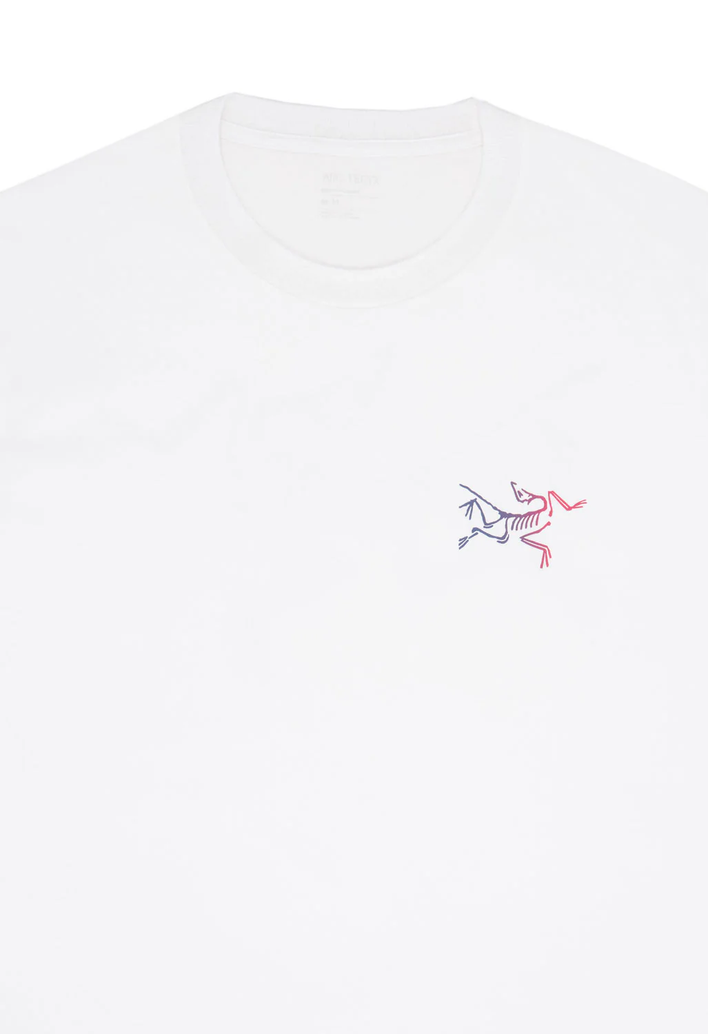 Arc'teryx Men's Kragg Cotton Logo Short Sleeve T Shirt - White Light / Multi - Image 3