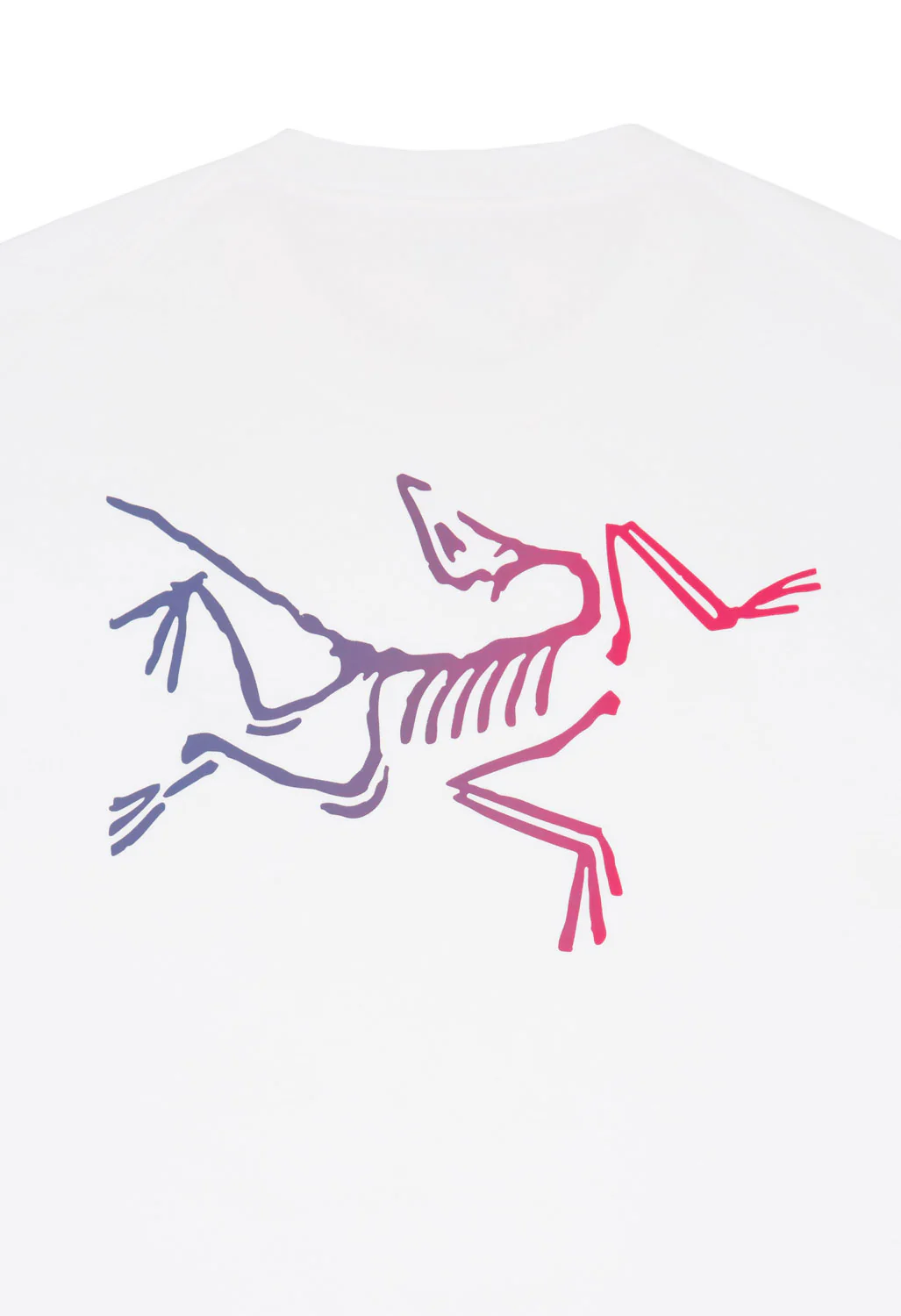 Arc'teryx Men's Kragg Cotton Logo Short Sleeve T Shirt - White Light / Multi - Image 4