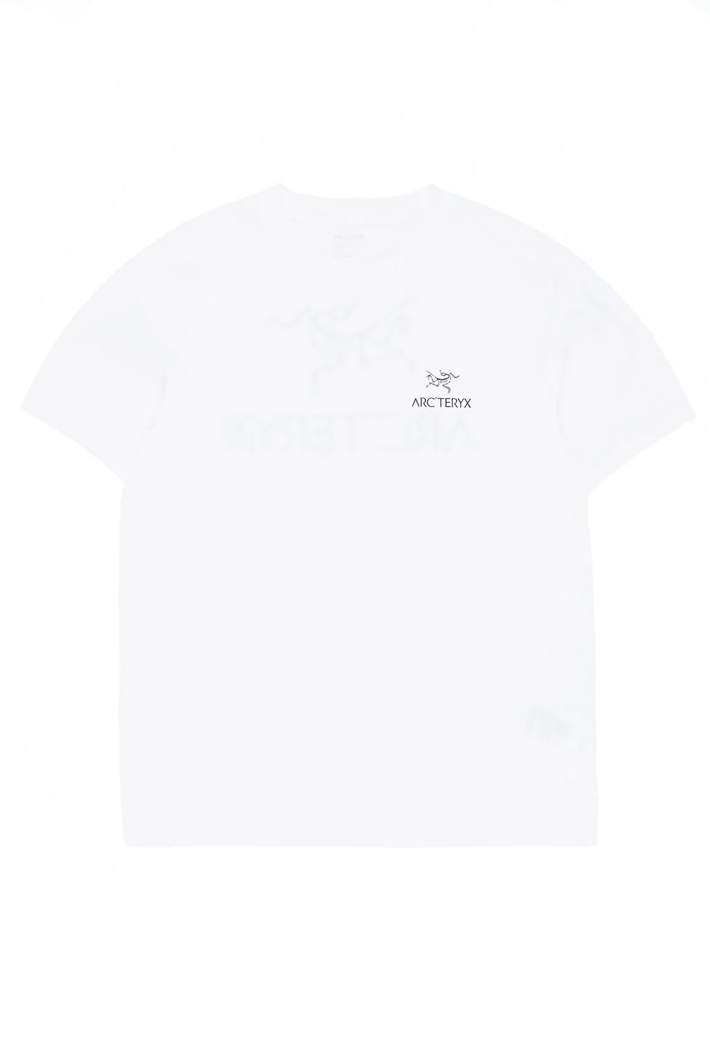 Arc'teryx Men's Kragg SL Bird Word T-Shirt - White Light / Black - Image 2