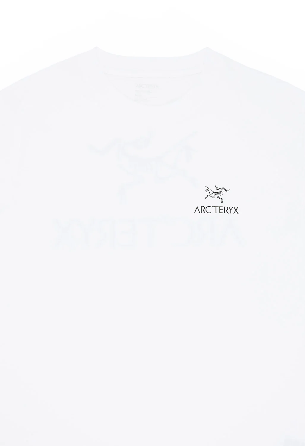 Arc'teryx Men's Kragg SL Bird Word T-Shirt - White Light / Black - Image 3