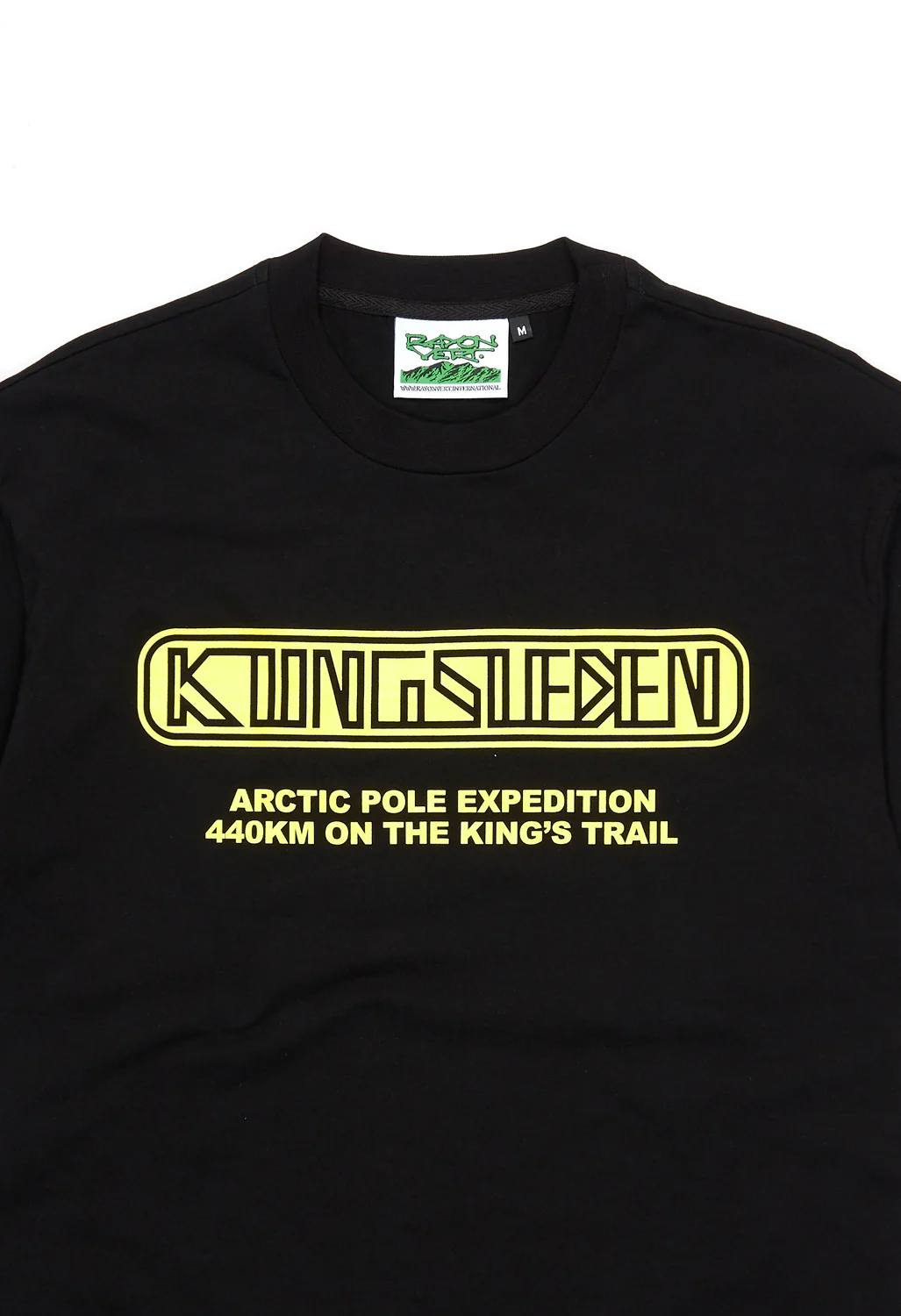Rayon Vert Men's Lapland T-Shirt - Golgotha Black - Image 3