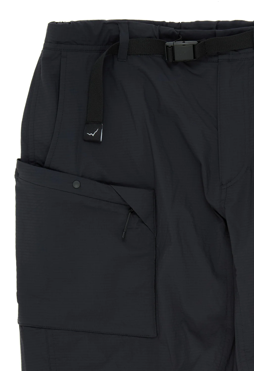 CAYL Men's Light Cargo Shorts - Black - Image 3