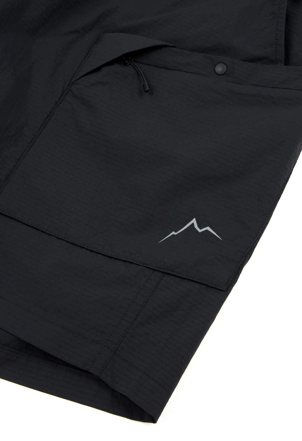 CAYL Men's Light Cargo Shorts - Black - Image 4