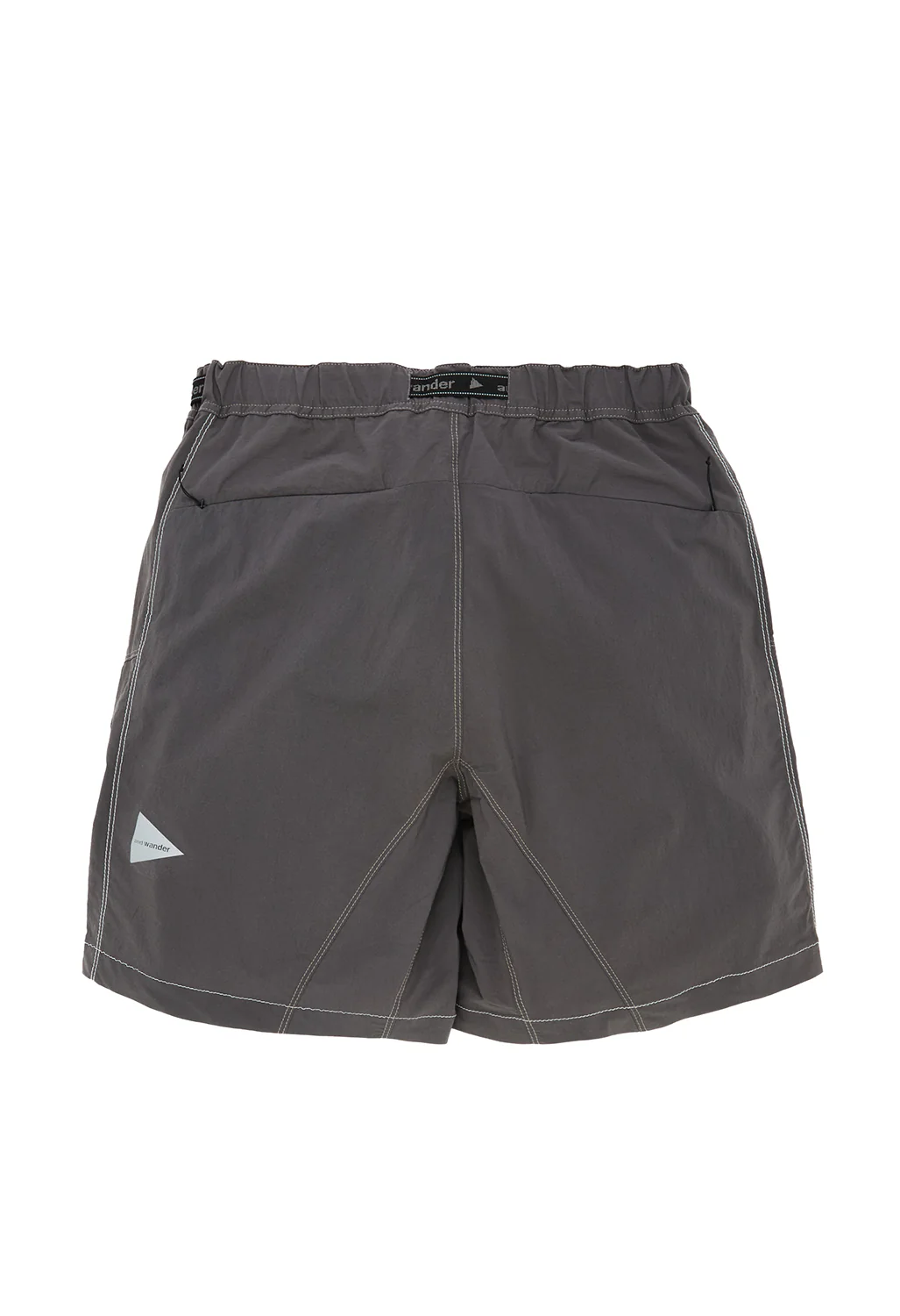 and wander Men's Light Hike Short Pants - Charcoal - Image 2