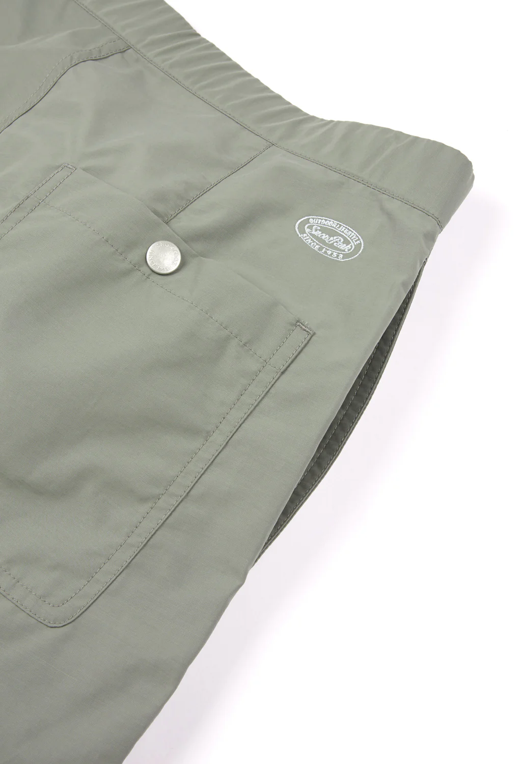 Snow Peak Men's Light Mountain Cloth Shorts - Foliage - Image 4