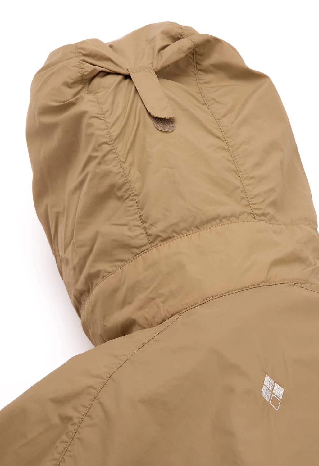 Montbell Men's Light Shell Hooded Jacket - Tan - Image 7