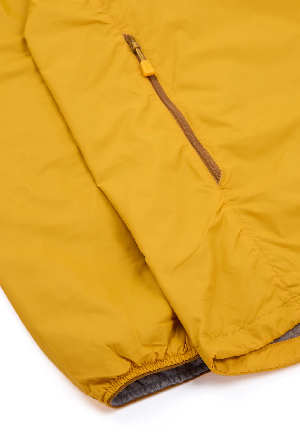 Montbell Men's Light Shell Hooded Jacket - Yellow - Image 6
