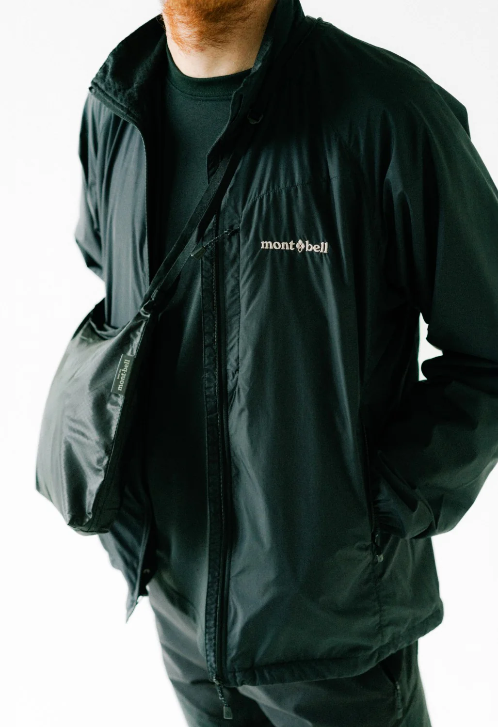 Montbell Men's Light Shell Outer Jacket - Black - Image 9