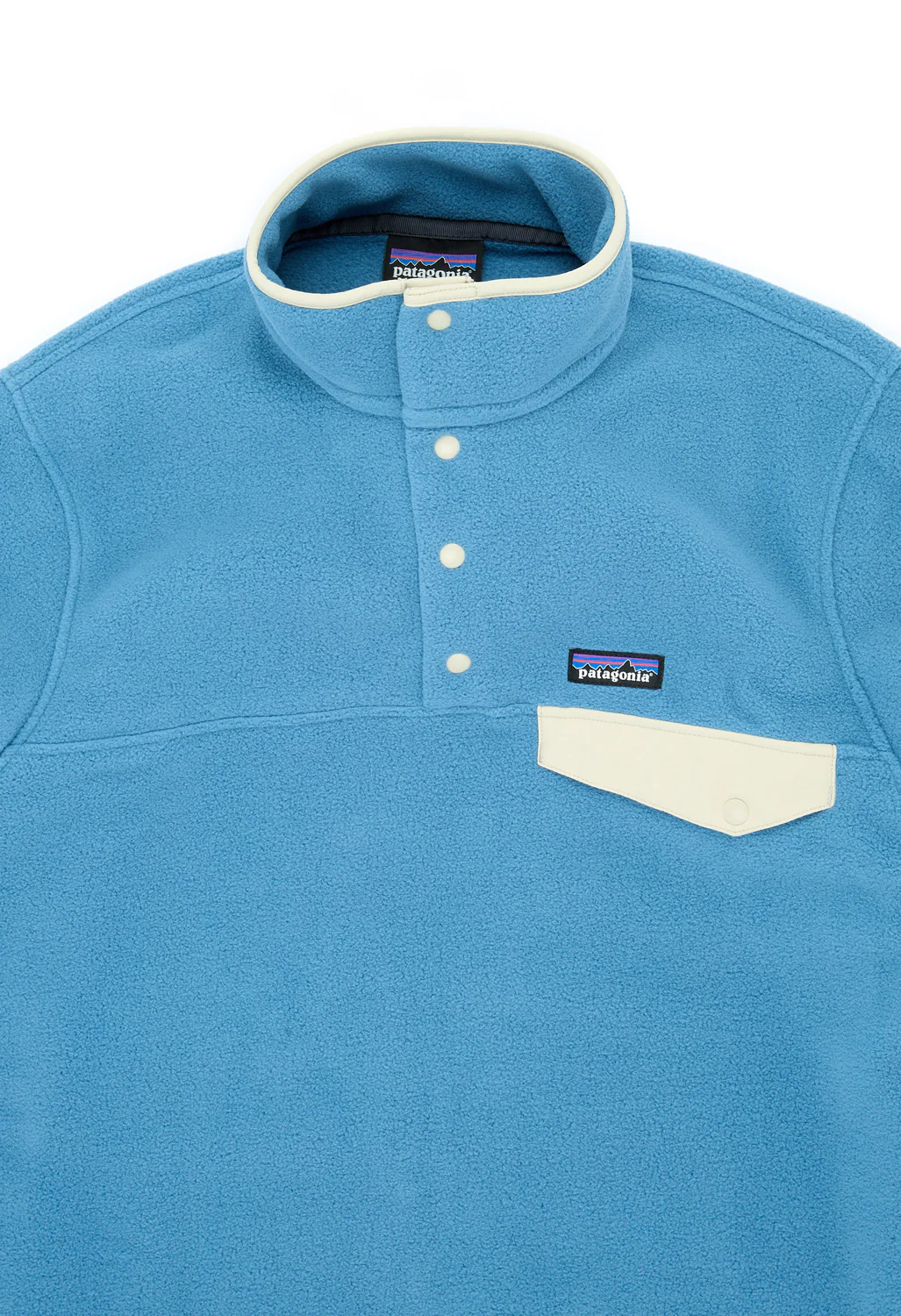 Patagonia Men's Lightweight Synch Snap-T Pullover - Still Blue - Image 3