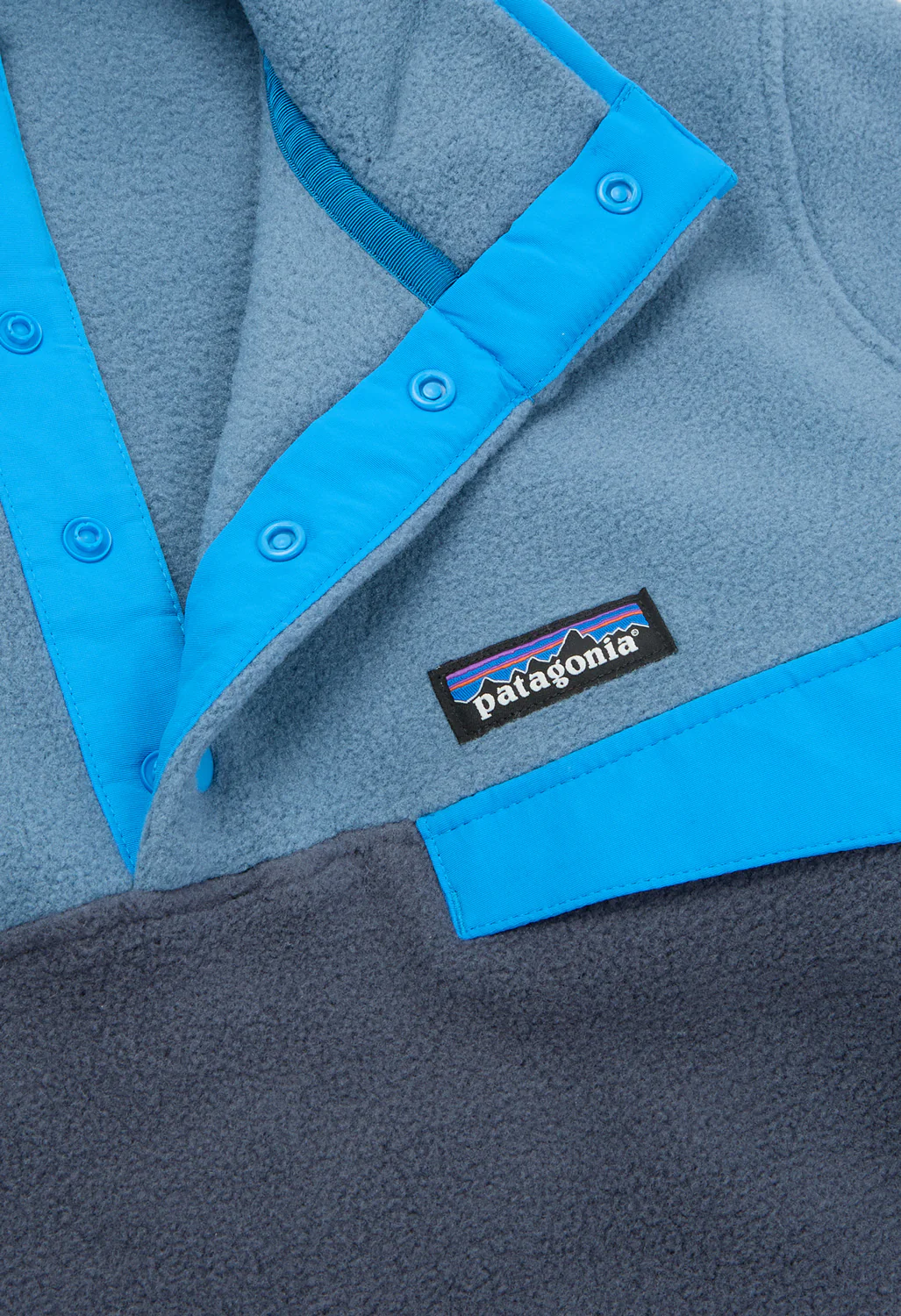 Patagonia Men's Lightweight Synchilla Snap-T Pullover - Smolder Blue - Image 4