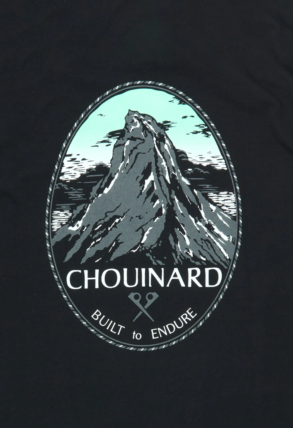 Patagonia Men's Long Sleeve Chouinard Crest Responsibili-Tee - Black - Image 4
