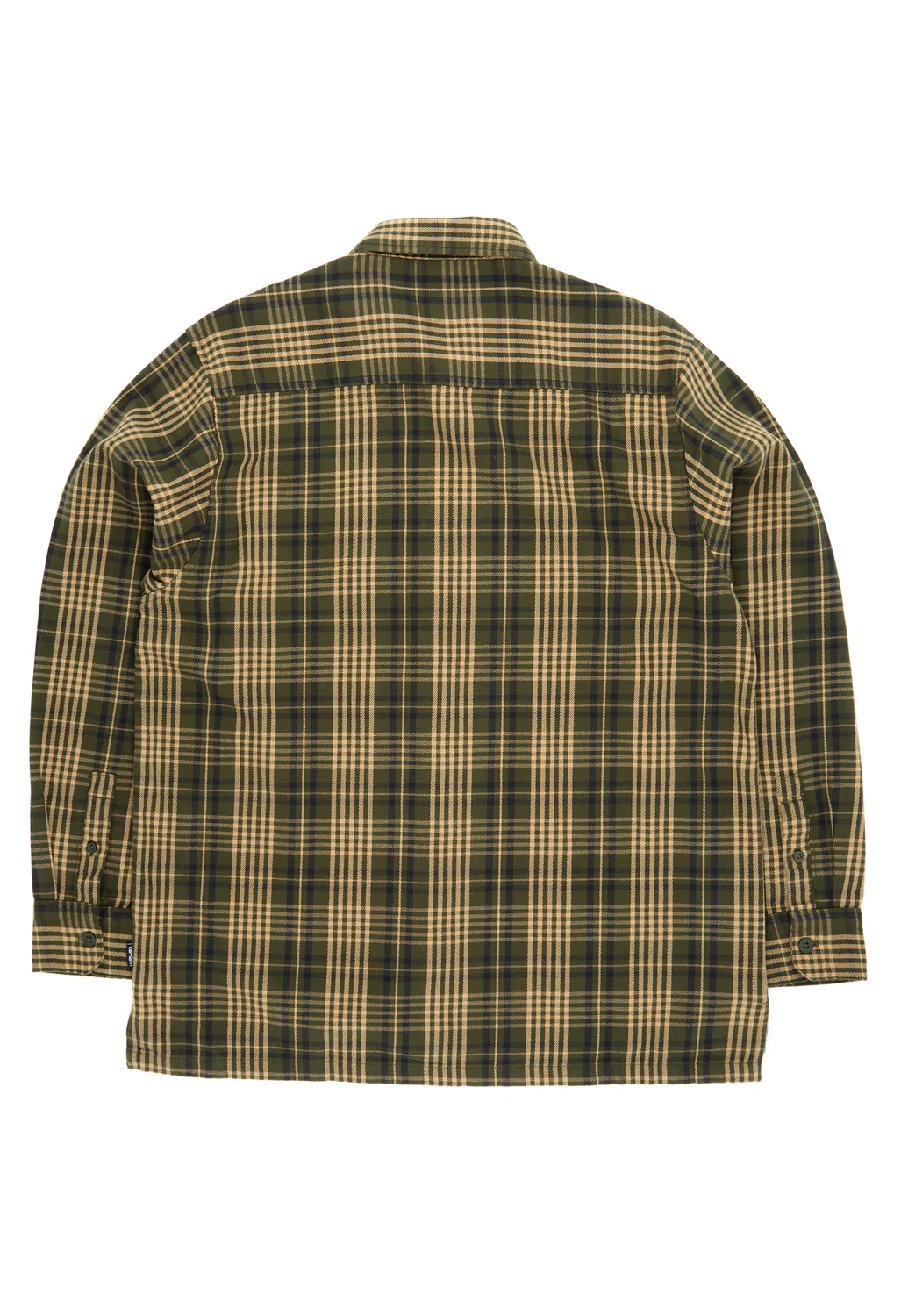 Carhartt WIP Men's Long Sleeve Mandlik Shirt - Mandlik Check, Office Green - Image 2