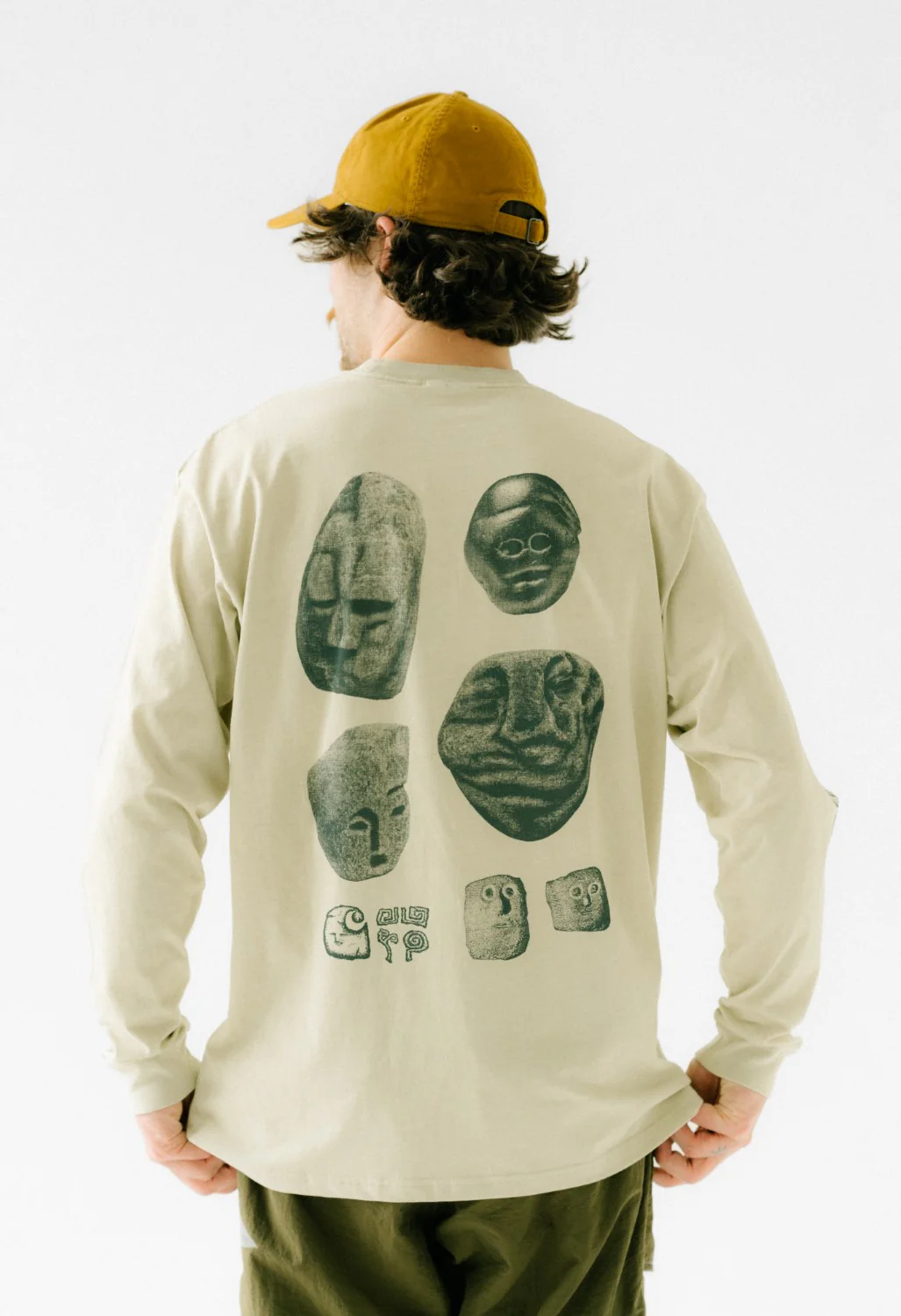 Carhartt WIP Men's Long Sleeved Mimetolith T-Shirt - Beryl / Flint - Image 6