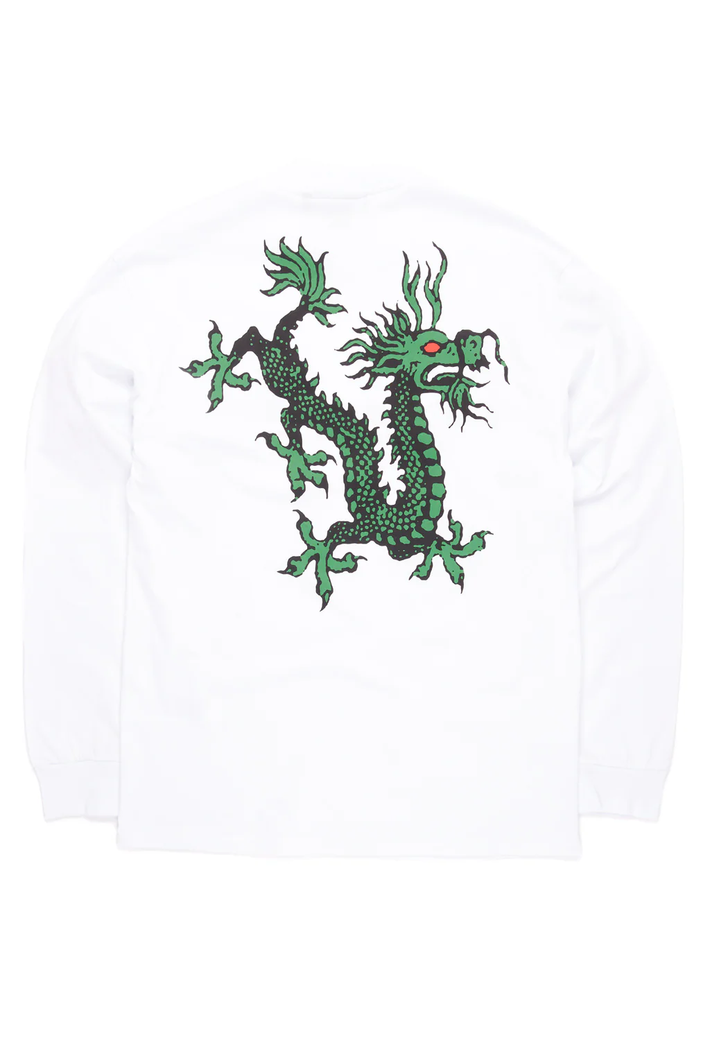 Rayon Vert Men's Lucky Long Sleeved T-Shirt - Ghost White