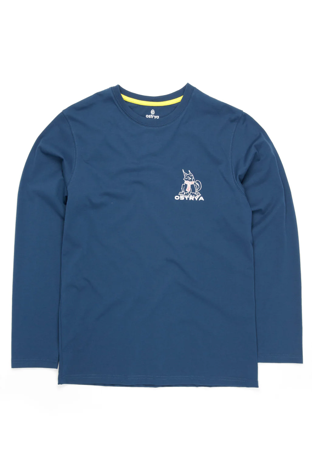 Ostrya Men's Lynx Long Sleeved Equi-Tee - Navy - Image 2