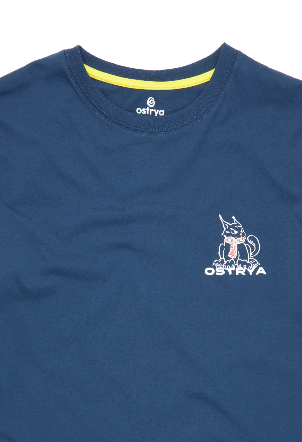 Ostrya Men's Lynx Long Sleeved Equi-Tee - Navy - Image 3