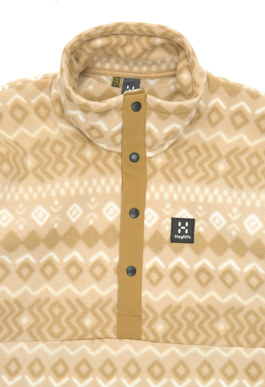 Haglofs Men's Mora Mid Fleece - Sand / Cinnamon Brown - Image 3