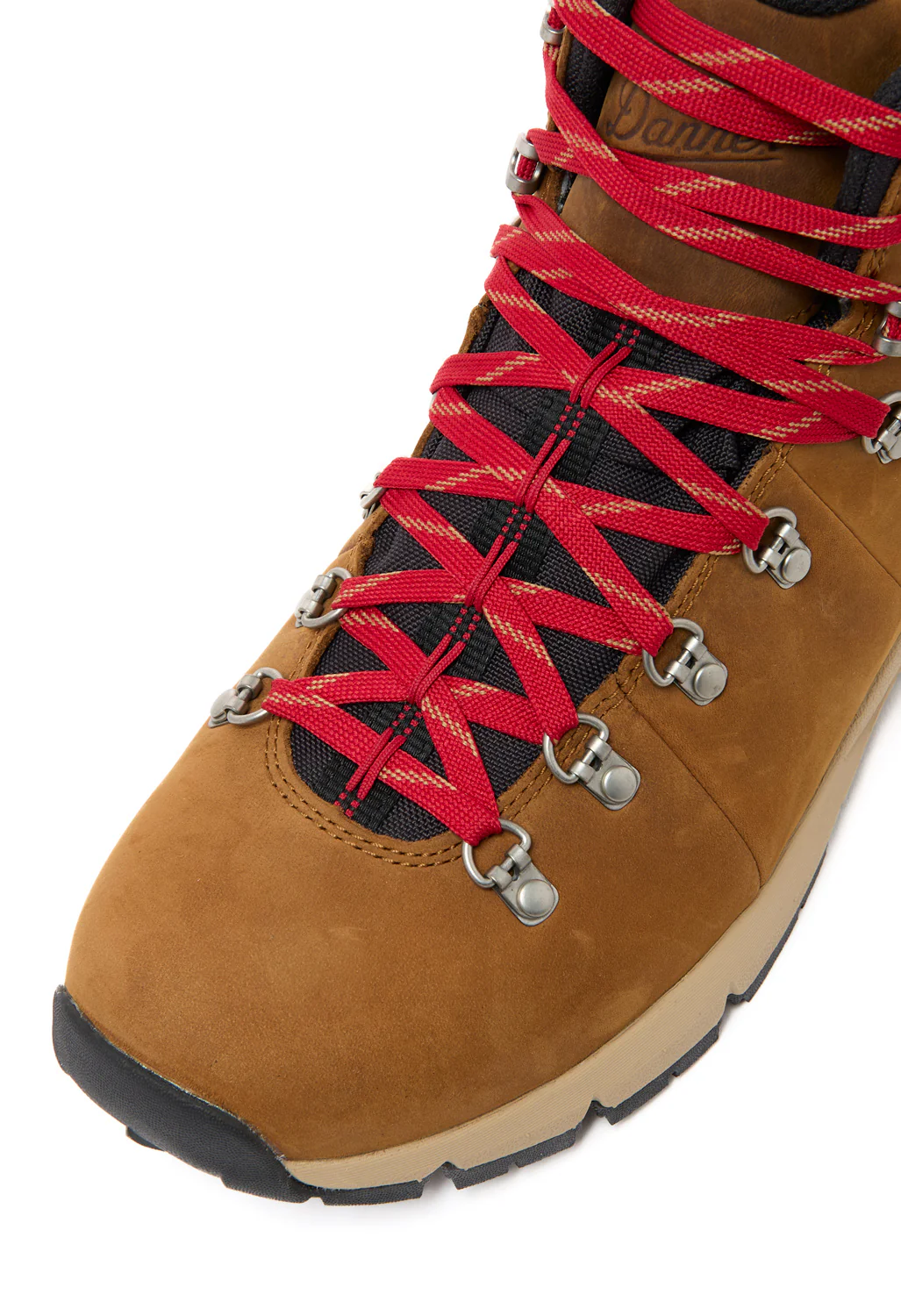 Danner Men's Mountain 600 Leaf GORE-TEX Boots - Grizzly Brown / Rhodo Red - Image 2