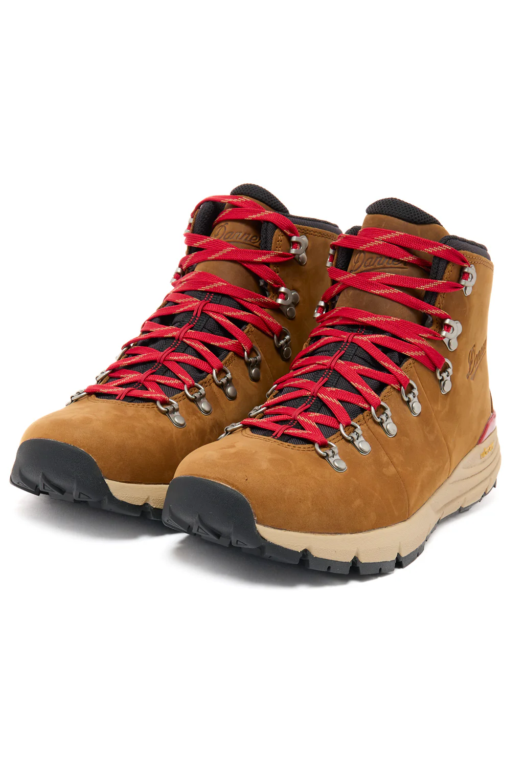 Danner Men's Mountain 600 Leaf GORE-TEX Boots - Grizzly Brown / Rhodo Red - Image 3