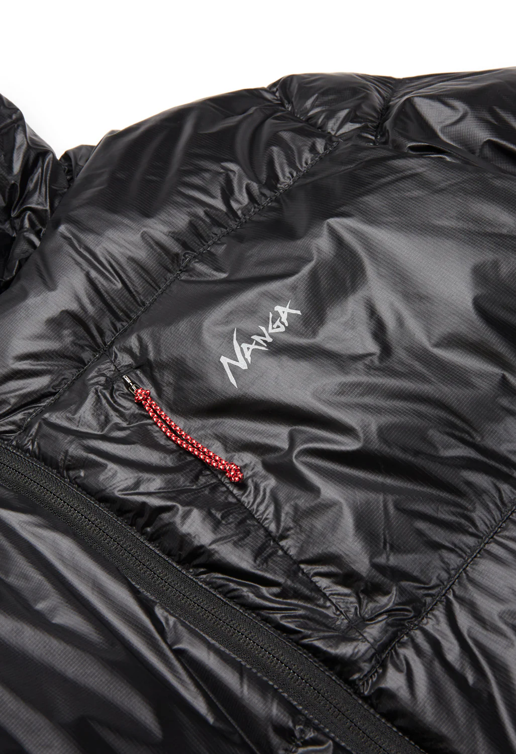 Nanga Men's Mountain Lodge Down Hoodie Jacket - Black - Image 4