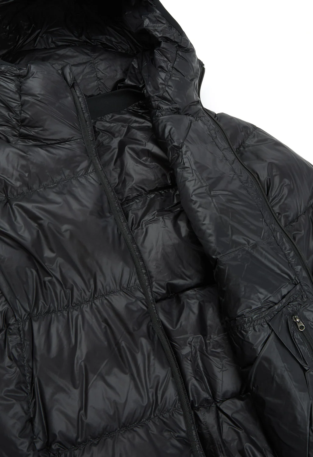 Nanga Men's Mountain Lodge Down Hoodie Jacket - Black - Image 5