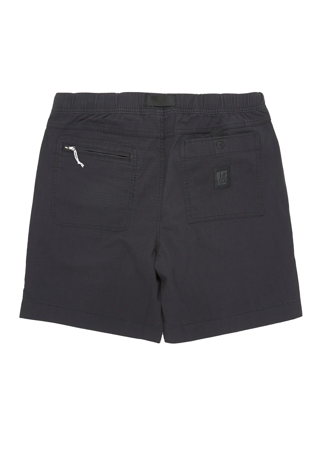Topo Designs Men's Mountain Shorts Ripstop - Black - Image 2