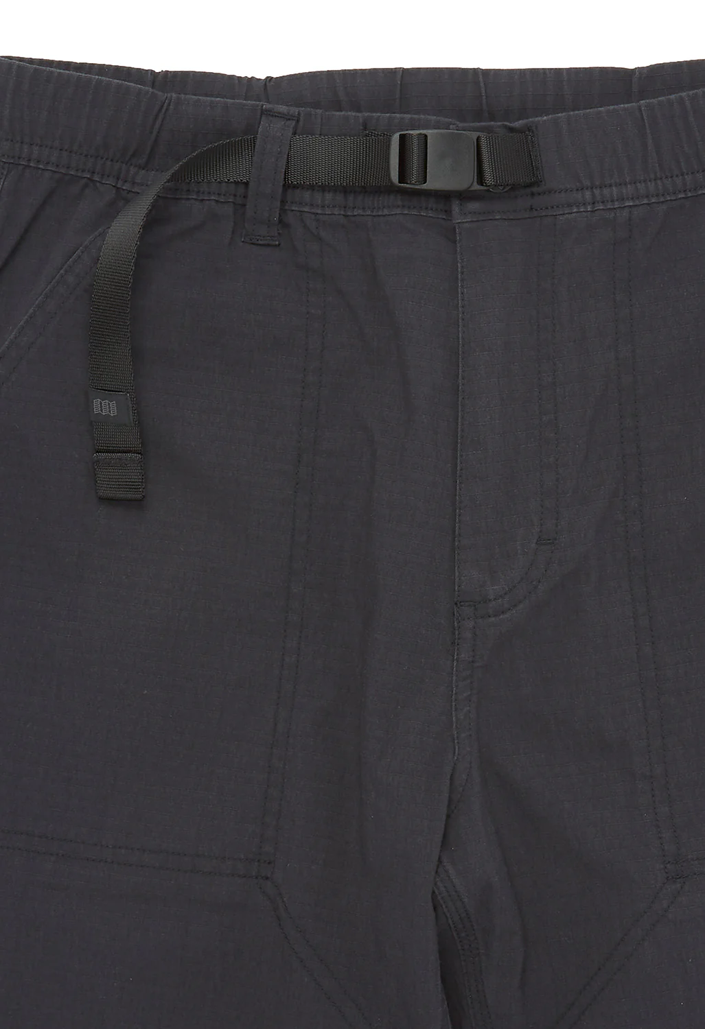 Topo Designs Men's Mountain Shorts Ripstop - Black - Image 3