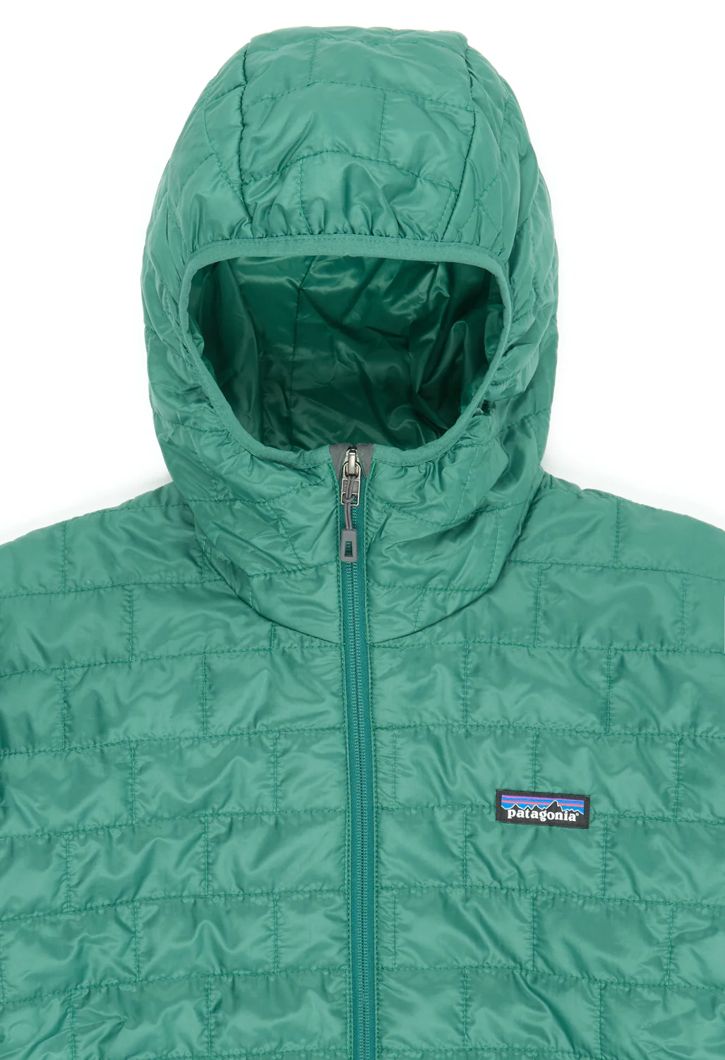 Patagonia Men's Nano Puff Hoody - Conifer Green - Image 3